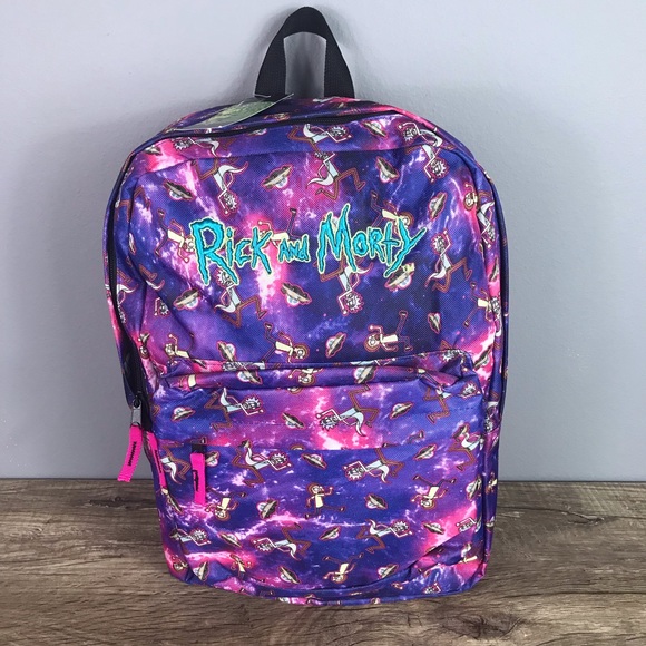 rick and morty book bag